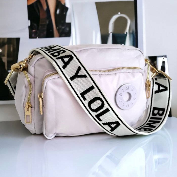 Crossbody Bag Bolso Bimba Y Lola Negro Y Blanco Bolsos De Mano