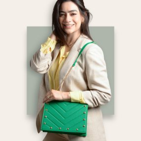 Bolso tipo crossbody  Karina Verde