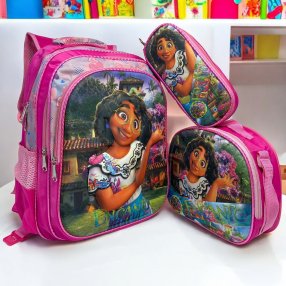Combo 3 Pzas Mochila 3D Maribel Encanto