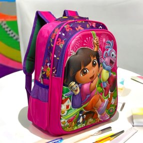 Mochila Preescolar Mediana Dora y Botas