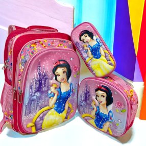 Combo Primaria 3D Blanca Nieves