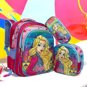 Combo Primaria 3D Barbie Chaqueta