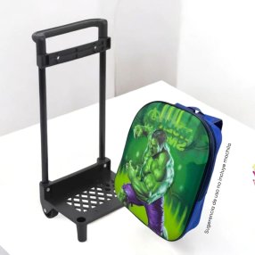 Carrito Para Mochila Kínder Negro