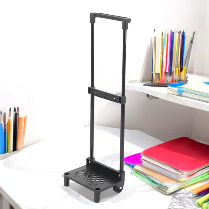 Carrito Para Mochila Kínder Negro