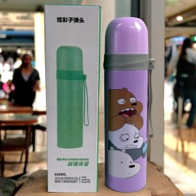 Termo Ositos Lila (400 ml)