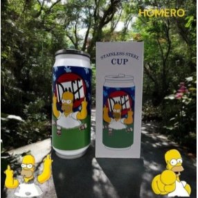 Termo Lata Homero Duff 350 ml
