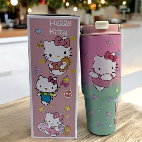 Termo de Acero Inoxidable 900 ml Hello Kitty
