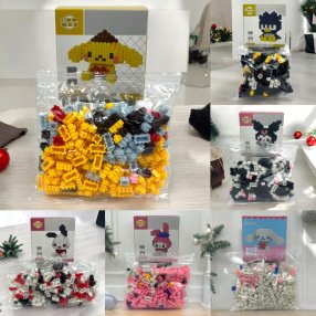 Pqte. 6 Legos Variedad de Personajes (Se envía surtido)