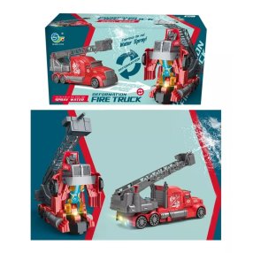 Fire Truck Transformer Tira Agua