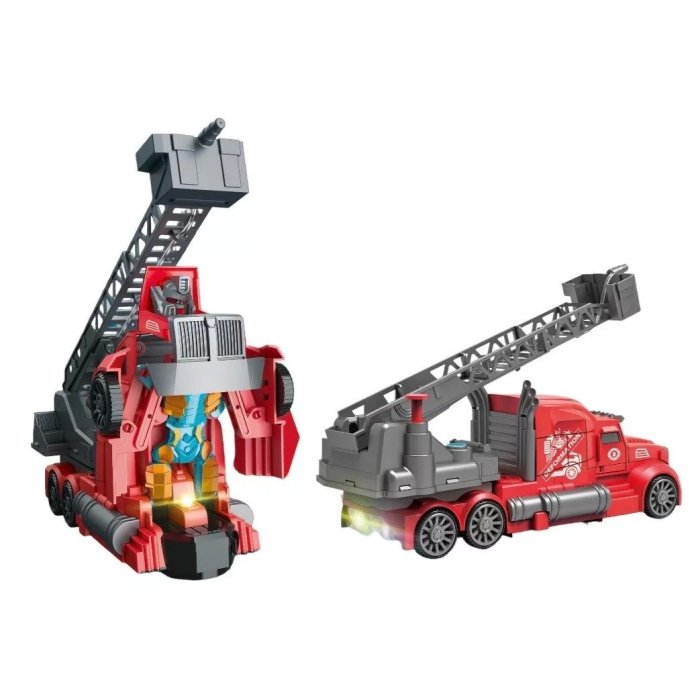 Fire Truck Transformer Tira Agua