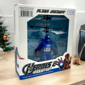 Mini Dron Infantil Capitán América