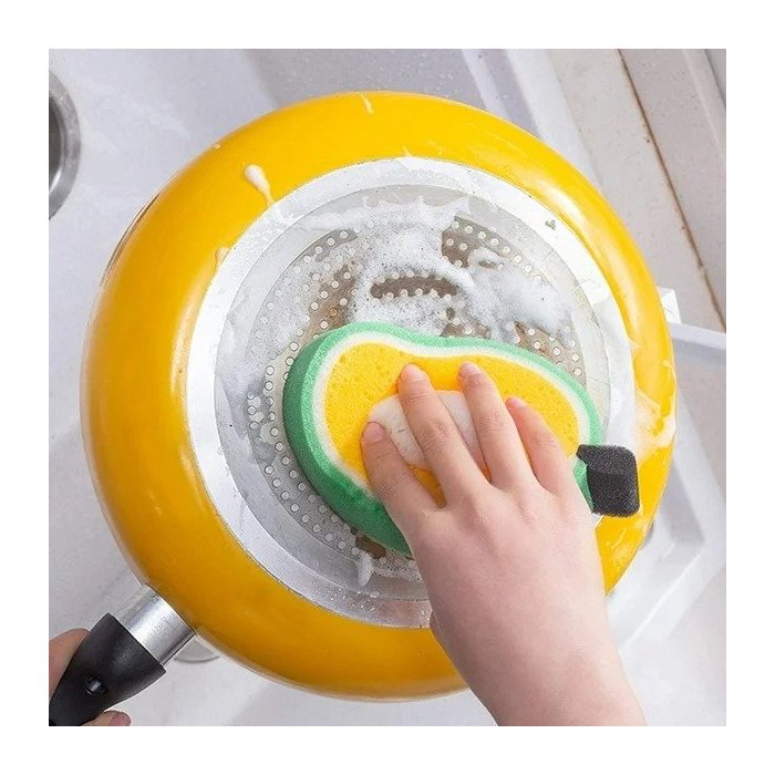 ESPONJA BAÑO O LIMPIEZA EN FORMA DE  AGUACATE