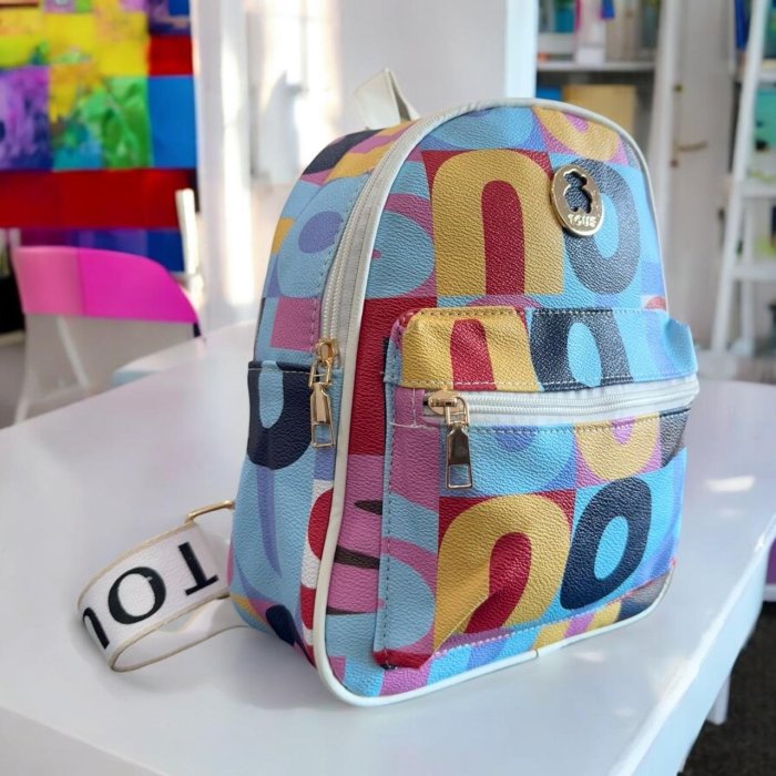 Mochila Chica Tous Estampado 2 Verano