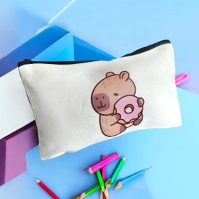 Lapicera de lona Capibara varia diseño