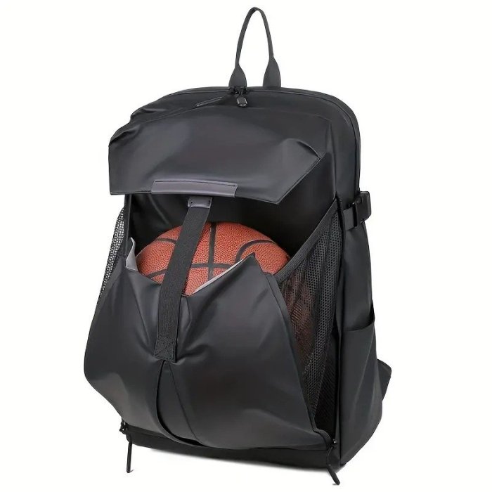 Mochila impermeable  expandible para guardar casco, balon AZUL