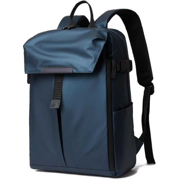 Mochila impermeable  expandible para guardar casco, balon AZUL
