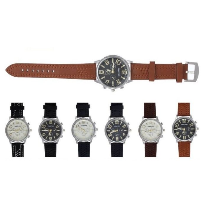 PQTE. 4 RELOJES CABALLERO MARKTOMY MODELOS Y COLORES SURTIDOS