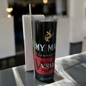 Termo Remy con Popote Metalico