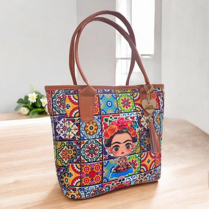 Bolsa Carisma Frida camel