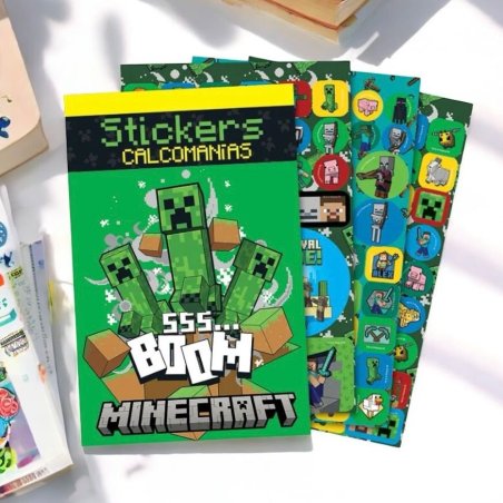 Block de Stickers Minecraft