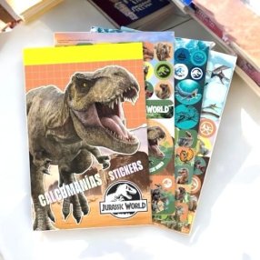 Block de Stickers Dinosaurios