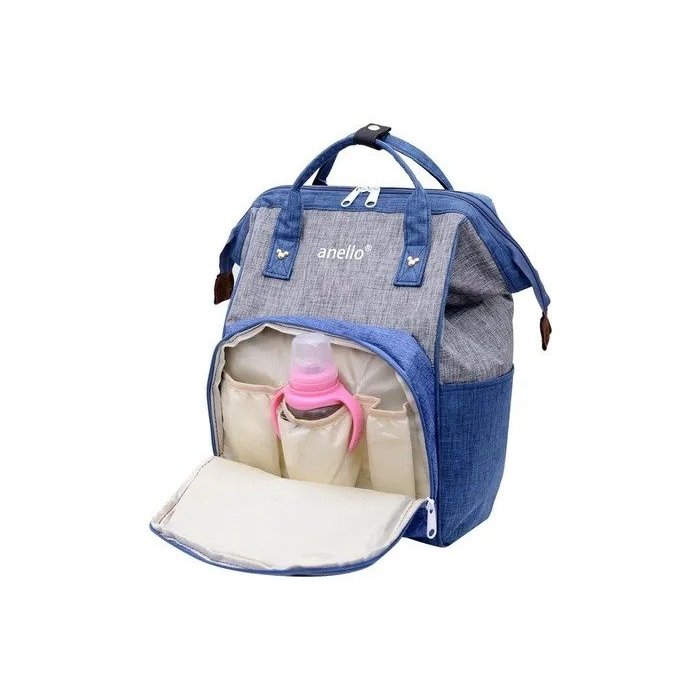 PAÑALERA DISNEY MINNIE) AZUL GRIS