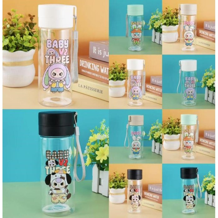 CILINDRO INFANTIL LABUBU BABY  650 ML. (Se Envía Color y Diseño al Azar)