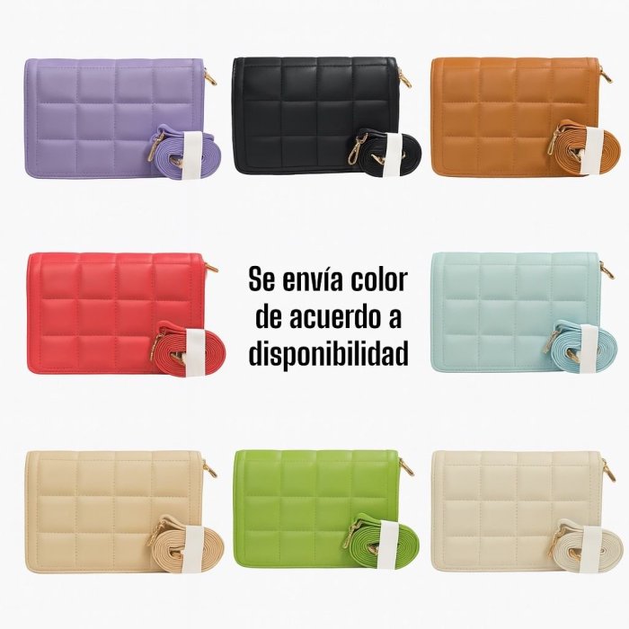 Cartera tipo cross de dama - VARÍA COLOR