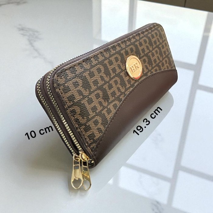 Cartera HR Doble cierre se envía color al azar