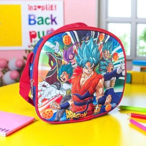 Lonchera Termica con luces Dragon bALL