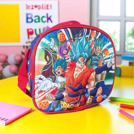 Lonchera Termica con luces Dragon bALL
