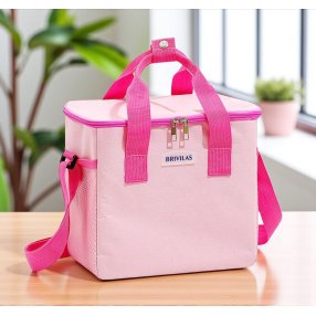 Lonchera Mediana Brivilas Rosa