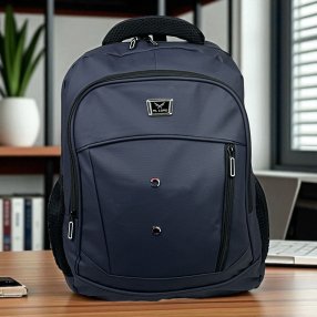 Mochila  HL LONG Tipo tactopiel 3 comp Azul