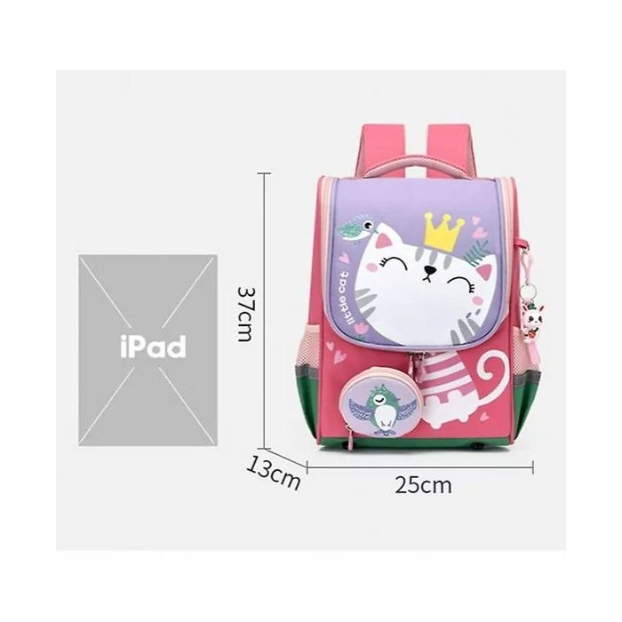Mochila Happy Cat Salmon