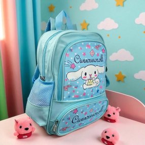 Mochila Preecolar Cinnamoroll 3 compartimentos
