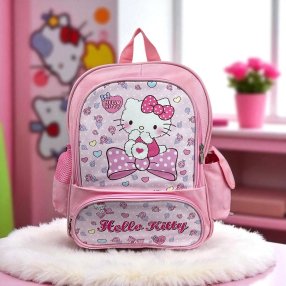 Mochila Preecolar Kitty 3 compartimentos