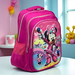 Mochila Minnie Mouse para Niña | Diseño Disney 🎀✨