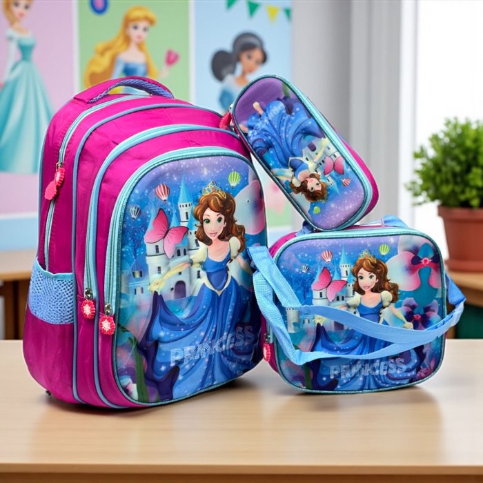 Combo de 3 Piezas Primaria  Princess Mariposa