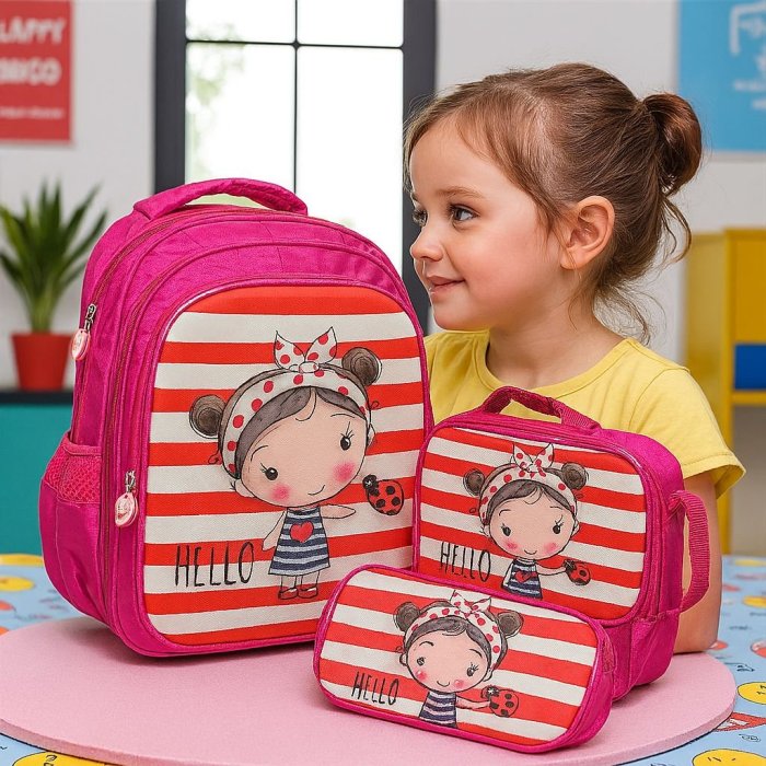 Combo de 3 Piezas Primaria  Princess Mariposa