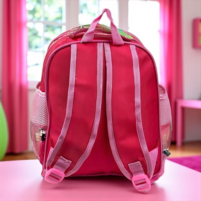 Mochila kínder doble cierre  Labubu niña