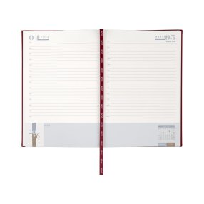 Agenda diaria clásica 2026 Vino