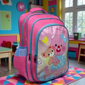 Mochila Infantil Capibara 41×32×16 cm – Resistente, Ligera y con Múlti