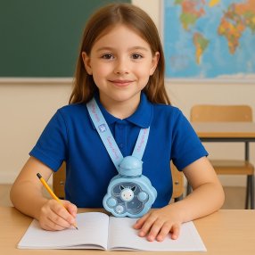 Botella huellitas Negro