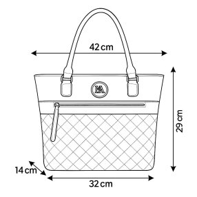 Bolsa dama kr Negro