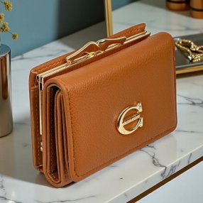 Monedero premium KR Marron (Camel)