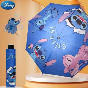 Paraguas Sombrilla  Manual Stitch con Funda Estampado surtido