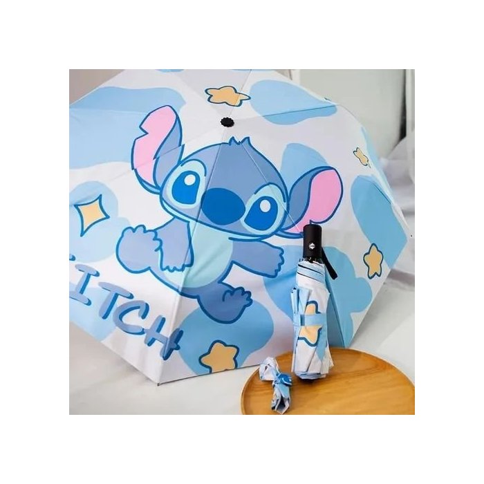 Paraguas Sombrilla  Manual Stitch con Funda Estampado surtido