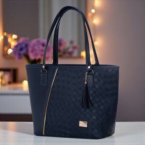 Bolsa Tote Grande Mujer Modelo Alma con Textura y Cierre | 48x32x13 c