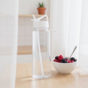 Cilindro Deportivo Rosa 900 ml – Boquilla Plegable y Asa con Aro de Si