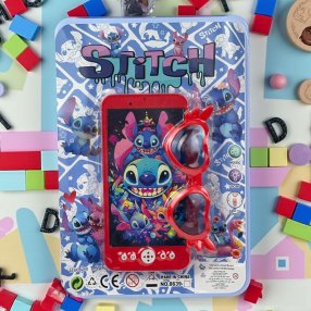 Juguete de luz y música ( Gafas y Celular Stich)